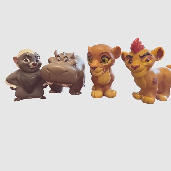 Disney Lion Guard Figure Set Of 4 - Bunga Beshte Fuli & Kion - Picture 1 of 10